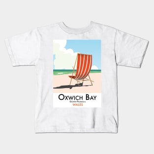 Oxwich Bay Gower Peninsula Wales Kids T-Shirt